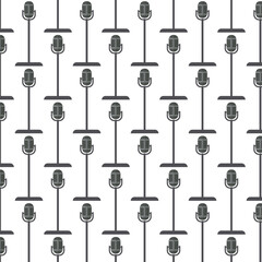 Music & Performance Mic Pattern – Modern Sound Equipment Design