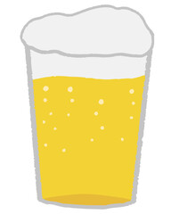 ビール（線なし）