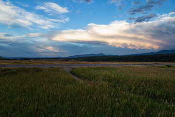 Sunset on Grand Teton National Park