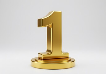Golden Number One Trophy: A Symbol of Victory and Success