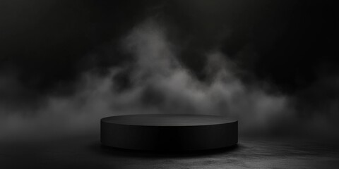Dark, Smoky, Minimalist Product Display