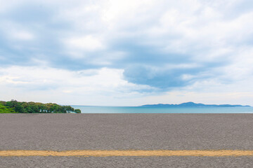 transport view way journey destination nature, horizon, texture traffic transportation highway landmark car skyscraper modern building ground asphalt outdoor nobody sky landscape