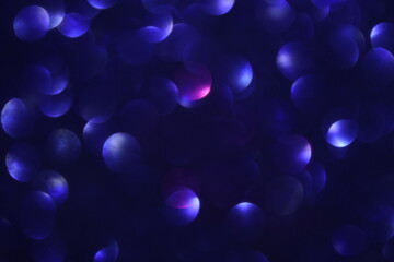 abstract blue background with bokeh