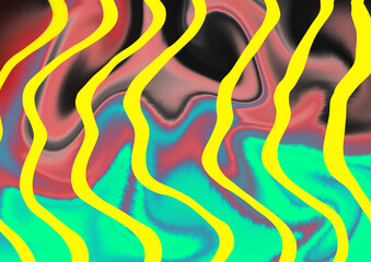 Abstract Idea of painted watercolor wallpaper or background. Backdrop of psychology emotion and confusion feeling.  