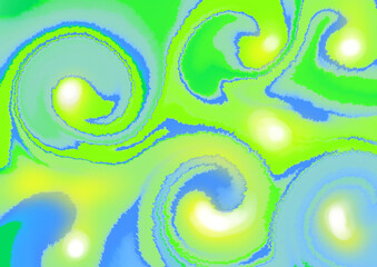 Abstract Idea of painted watercolor wallpaper or background. Backdrop of psychology emotion and confusion feeling.  