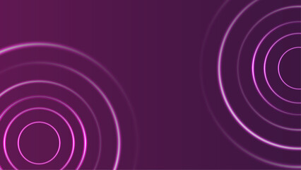 Gradient purple round background