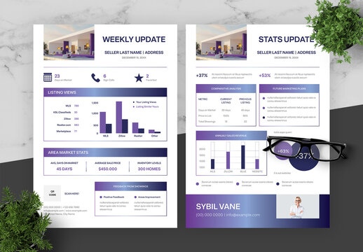 Blue And Purple Performance Report