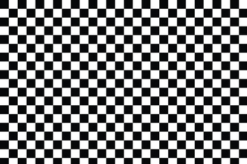 Fototapeta premium black and white checkered background, Transparent Background, checkered box background