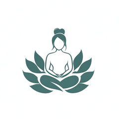 yoga meditation logo