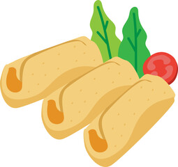 Indonesia Food Illustration