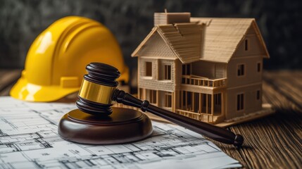 Legal proceedings involving construction regulations at a housing development site