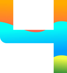 Obraz premium Colorful Alphabet