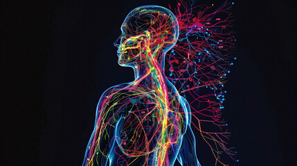 transparent human body