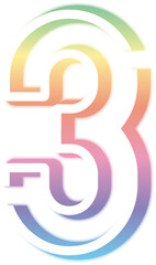 Fototapeta premium Neon Alphabet