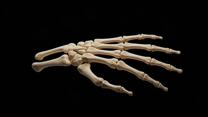 A hyper-realistic depiction of skeleton hand with extraordinary attention to detail. - 65