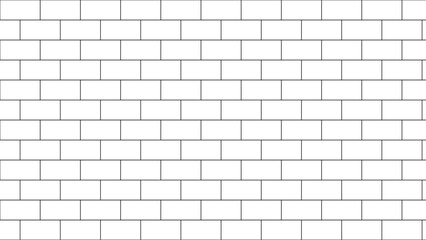 Fototapeta premium White brick wall background pattern . building architecture brick wall concrete abstract backgrounds .