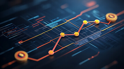 Data analytics trends digital workspace infographic modern technology overview visualization
