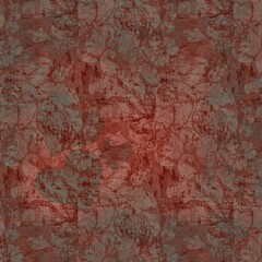 Paper vintage damask and baroque, floral seamless ornamental pattern fabric background 