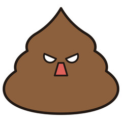 うんち　キャラクター　デフォルメ　イラスト