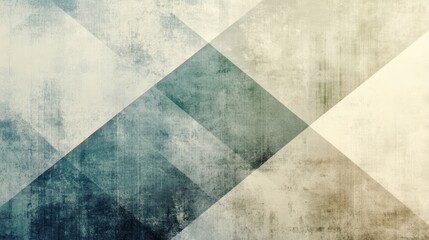 Abstract grunge textured background with diagonal lines in blue, beige, and white.