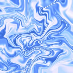 Obraz premium Blue satin silk luxury material cloth background