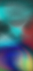  red blue teal grainy gradient color flow wave background, music cover dance party poster design,grainy noise texture banner website header design ,wallpaper