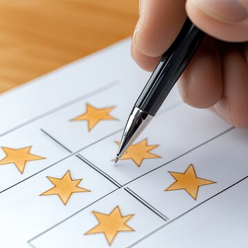 Customer Satisfaction Survey Evaluation Process Using Star Rating System