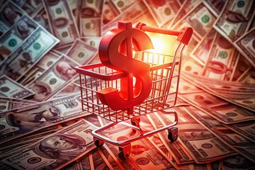 Save $260! Double Exposure 3D Red Price Drop Sale Banner