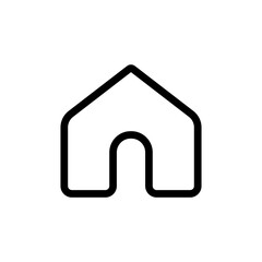 Home line icon vector illustration