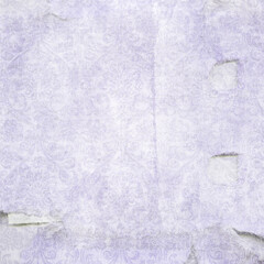 Paper vintage damask and baroque, floral seamless ornamental pattern fabric background 