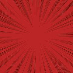 Retro Red Comic Background