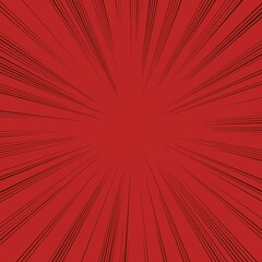 Retro Red Comic Background