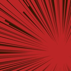 Retro Red Comic Background