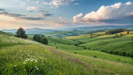 Fototapeta premium Stunning Background: A Harmonious Blend of Beauty and Tranquility