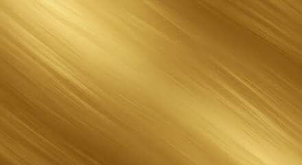 Elegant Golden Metallic Background with Shiny Gradient