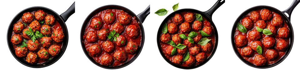 Freshly sauted tomatoes in a cast iron skillet garnished with vibrant green basil leaves creating a mouthwatering rustic Mediterranean inspired dish