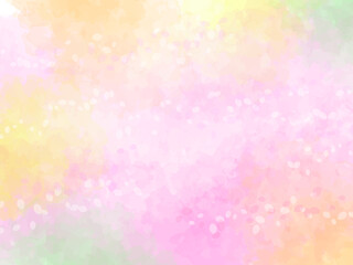 春の桜と花びらイメージのテクスチャー背景素材。桜の咲いた公園のあたたかい陽射しのぼんやりしたイメージ。