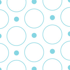 Seamless geometric pattern from circles