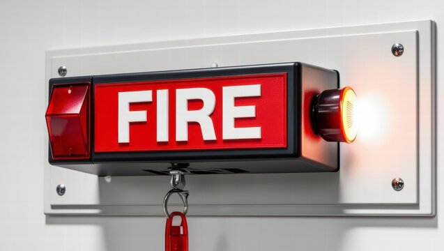 Fire Alarm System Alert Unit
