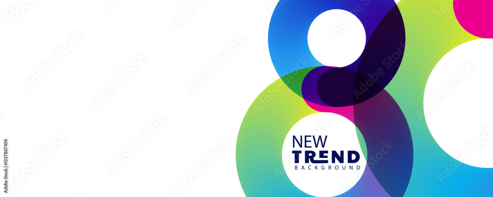 Aufkleber abstract background pattern, abstract background design, 3d background, gradient color background, n