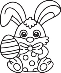 Adorable Easter Coloring Pages: Cute Bunnies, Eggs, and Spring Designs for Kids & Family Fun – Instant Download