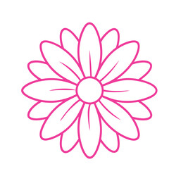 Daisy Flower Ouline Icon