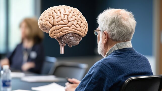 Engaging psychiatrist discusses schizophrenia and mental health awareness in community workshop