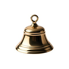 Bell on white transparent background PNG clipping