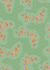 Seamless pattern, textile background fabric print, allover print design, abstract wallpaper tiles