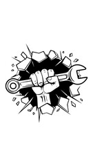wrenches vector