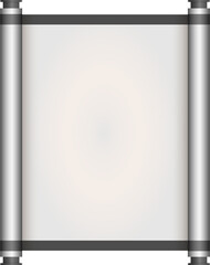 Chinese Traditional Scroll, Elegant Oriental Banner with Classic Patterns, suitable for various Oriental and Chinese-style designs, as well as festivals and celebrations.