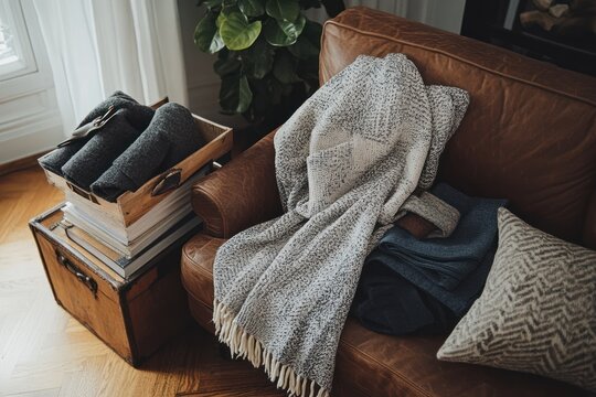 Minimalist lifestyle blogger posting decluttering tips.