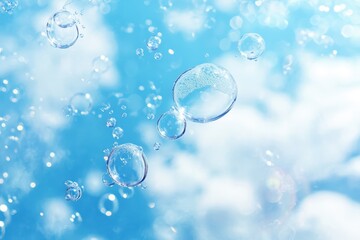 Soap bubble background