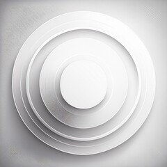Obraz premium White abstract background with geometric shapes. overlap layer on bright space with lines